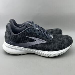 Brooks Launch 8 Running Shoes Women Size 9.5 B Gray Mesh Comfort Low Sneakers